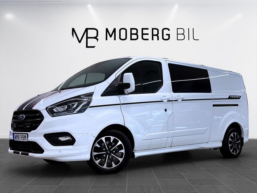 Bild 1 av Ford Transit Custom 290 2.0 185hk Crewvan L2 Drag B-Kamera