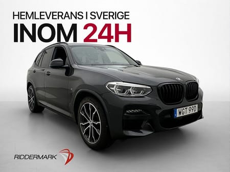 BMW X3 xDrive20d M Sport H/K HuD Skinn D-värm 360° 190hk