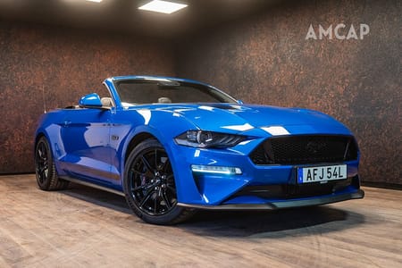 Ford Mustang GT Cabriolet Convertible 450hk | B&O | Carbon | 55th | 3120 kr/må