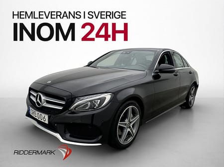 Mercedes-Benz C 220 d 4MATIC C220 AMG Line Panorama Skinn