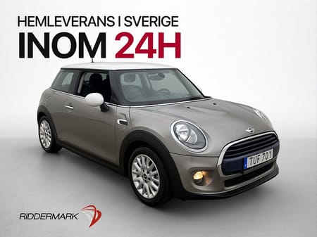 MINI Cooper 3-Dörrars 136hk Pepper M/K-Värmare P-Sensorer