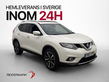 Nissan X-Trail 7 Seats 1.6 DIG-T 163hk 7-Sits Pano 360° Skinn Drag