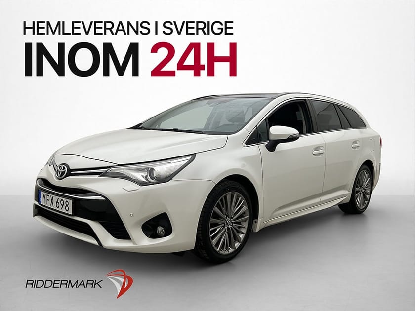 Bild 3 av Toyota Avensis Kombi 143hk Executive Pano Värm Kamera Skinn Drag