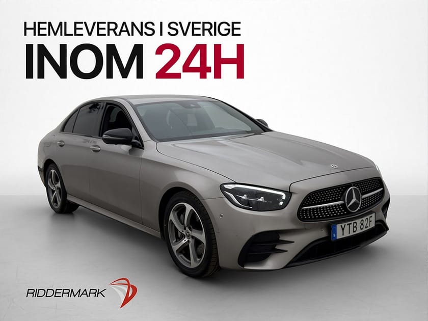 Bild 1 av Mercedes-Benz E 200 d AMG Widescreen 360° Navi Ambient