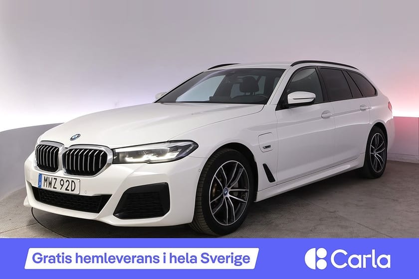Bild 1 av BMW 530e xDrive Touring M-Sport Kamera Navi Värmare P-assist