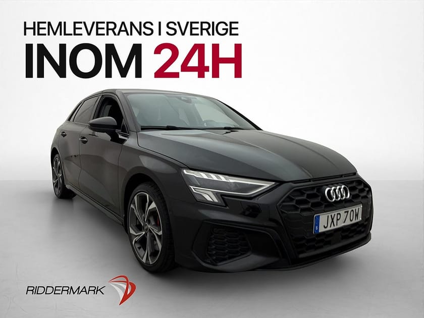 Bild 1 av Audi A3 Sportback 45 TFSI e 245hk S-Line Cockpit P-Sensorer CarPlay