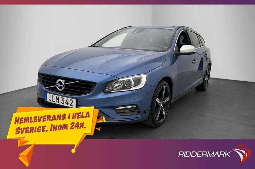 Bild 3 av Volvo V60 D4 AWD R-Design VOC Värmare Kamera Navi Dragkrok