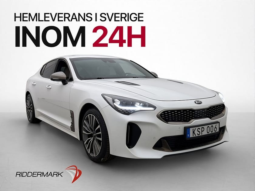Bild 1 av Kia Stinger 2.2 CRDi AWD 200hk GT Harman/Kardon HeadUp 360°