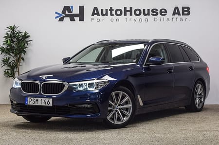 BMW 520d xDrive Touring Sport Line Värmare Drag CarPlay Garanti