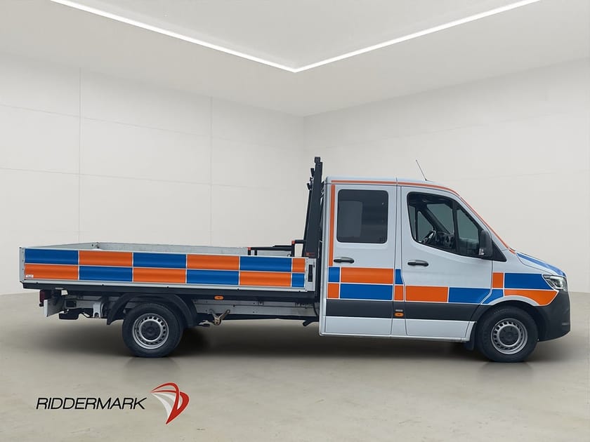 Bild 2 av Mercedes-Benz Sprinter 315 CDI RWD Chassi Crew Cab FLAKBIL Värm Drag B-Kamera Moms