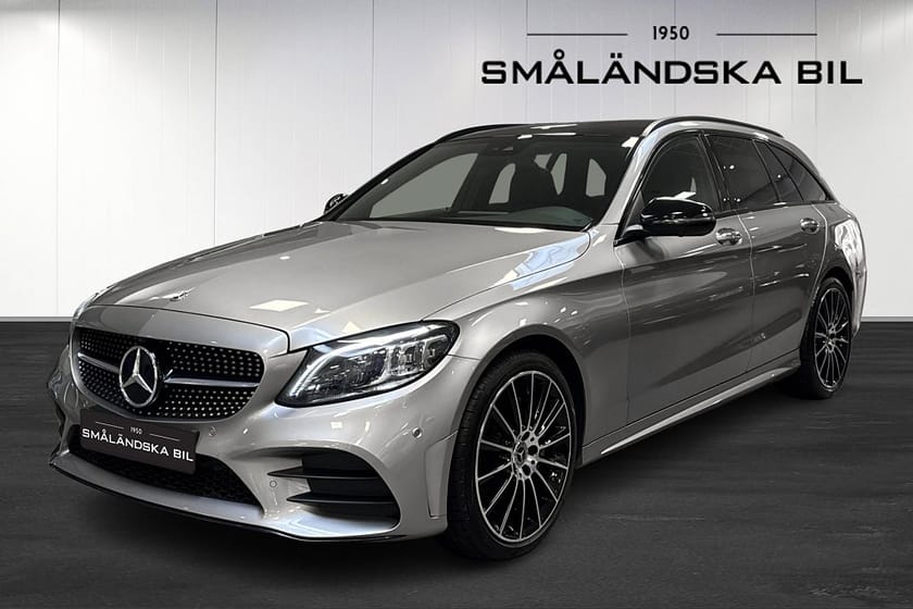 Bild 1 av Mercedes-Benz C 200 T 4MATIC AMG Line Panorama Drag  184hk