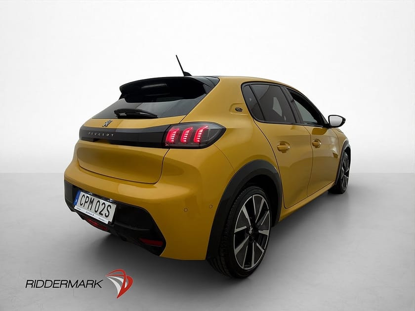 Bild 5 av Peugeot e-208 136hk GT Kamera Navi Halvskinn