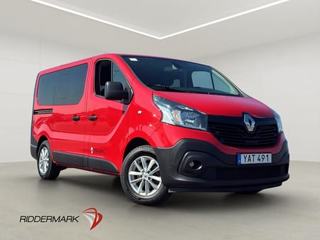 Renault Trafic Kombi 1.6dCi Värmare Dragkrok PDC 9-Sits