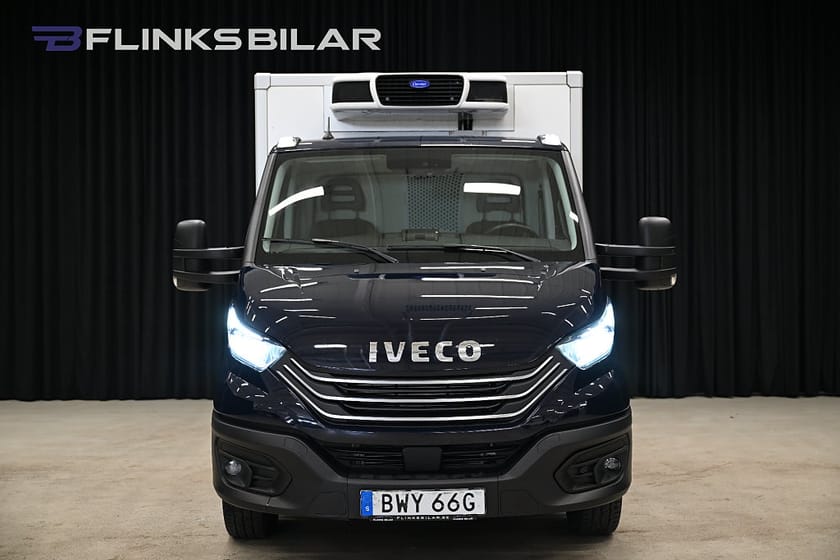 Bild 5 av Iveco Daily 35-140 Chassi Cab 136HK Automat|Kylbil|Nattkyla|Bakgavellyft|Lågmil|SeUtr