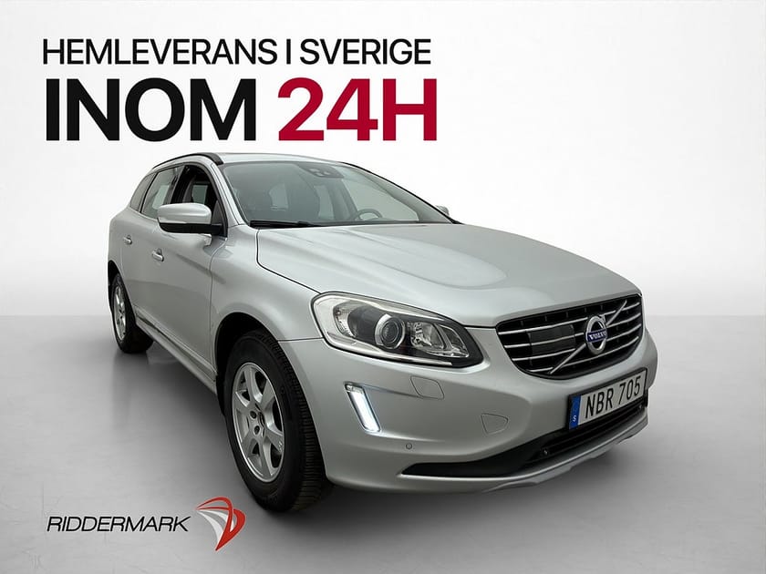 Bild 1 av Volvo XC60 D4 AWD Momentum Pano VOC Värmare Navi BLIS Drag
