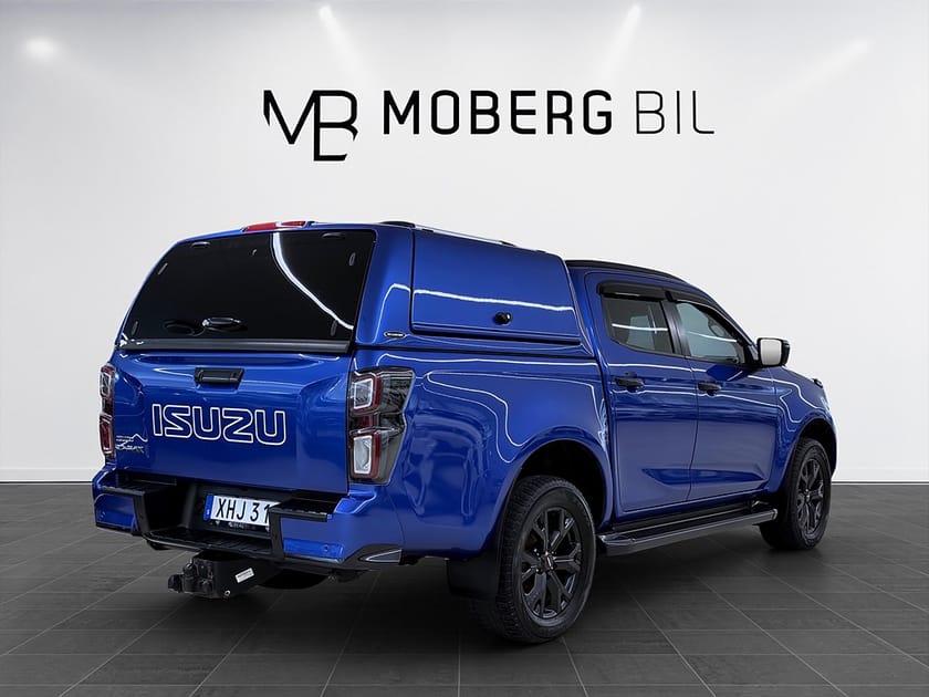 Bild 4 av Isuzu D-Max Crew Cab 1.9 CNG 4WD 163hk Drag B-Kamera Läder