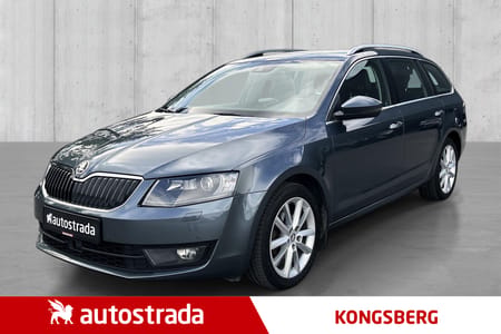 Škoda Octavia Stasjonsvogn 1,4 150hk Elegance/Webasto/El.skinn/Cruise/Krok/Navi++