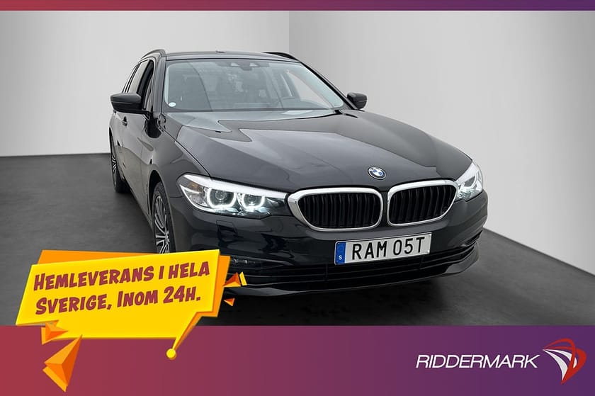 Bild 1 av BMW 520d Touring 520 190hk Sport line HiFi Kamera CarPlay Drag