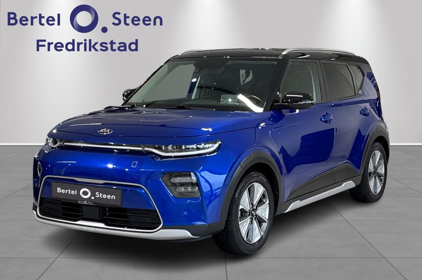 Bilde 1 av Kia e-Soul 64 kw/t, Exclusive, skinn, h.feste, head-up, keyless