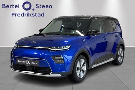 Kia e-Soul 64 kw/t, Exclusive, skinn, h.feste, head-up, keyless