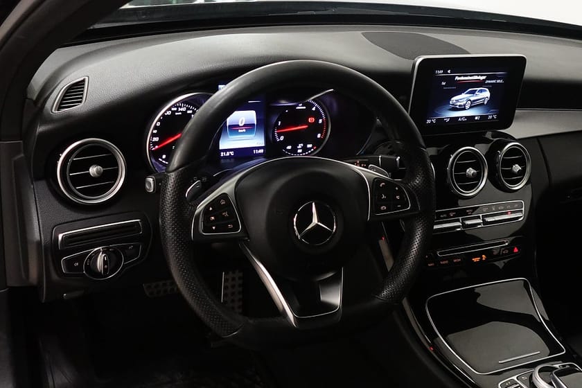 Bild 5 av Mercedes-Benz C 220 T d 4MATIC 9G-Tronic AMG Line Drag D-Värme Farthål