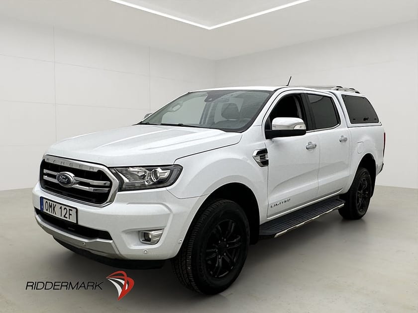 Bild 1 av Ford Ranger Dubbelhytt Limited 4x4 Värmare Drag Diff Kåpa CARPLAY Moms