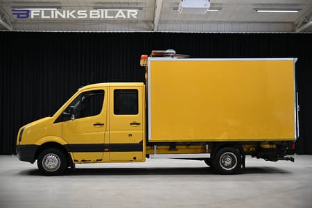 Volkswagen Crafter Chassi Double Cab 2.5 TDI 136HK Automat|Dubbelhytt|Volymskåp|Bakgavellyft