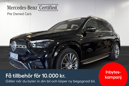 Mercedes-Benz GLE 350 de 4MATIC Moms/AMG/Panorama/Burmester/Dragkrok