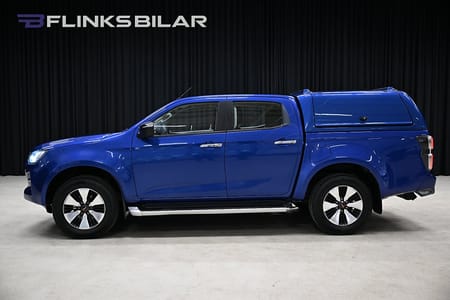Isuzu D-Max Crew Cab 163HK Automat|Kåpa|Drag|Värmare|EnÄgare|Leasbar|SeUtr!