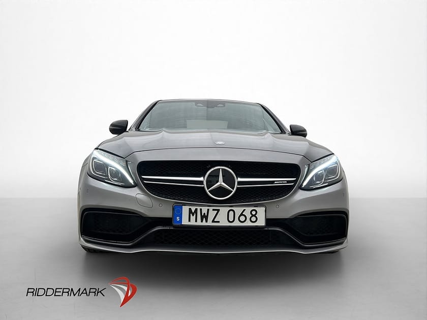Bild 2 av Mercedes-Benz AMG C 63 Burmester Head-up Sportavgas SV-SÅLD