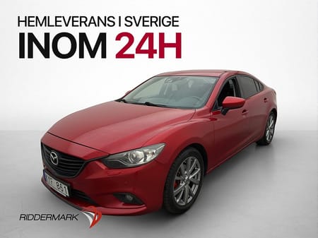 Mazda 6 Sedan 2.2 SKYACTIV-D 150hk Sensorer Navi Farthållare