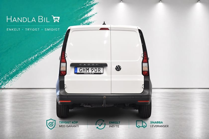Bild 5 av Volkswagen Caddy Cargo 2.0 TDI D-värm Carplay B-kam Moms Dragkrok