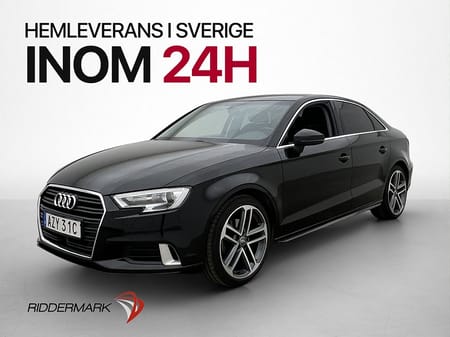 Audi A3 Sedan 35 TFSI 150hk Sport P-Värm Kamera Adaptiv-fart