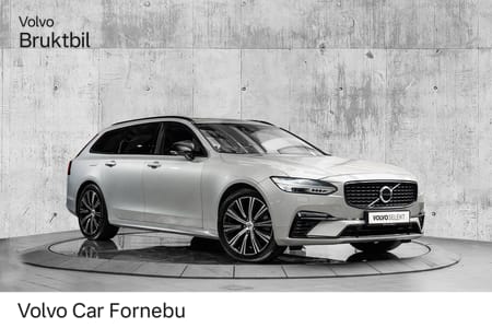 Volvo V90 T6 AWD Plug In Hybrid Plus Dark 350Hk.