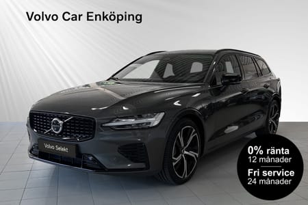Volvo V60 T6 Plus Dark Nordic Edt Drag B&W 0% RÄNTA