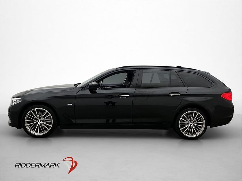 Bild 4 av BMW 520d Touring 190hk Sport line HUD H/K Kamera Värm Navi Drag