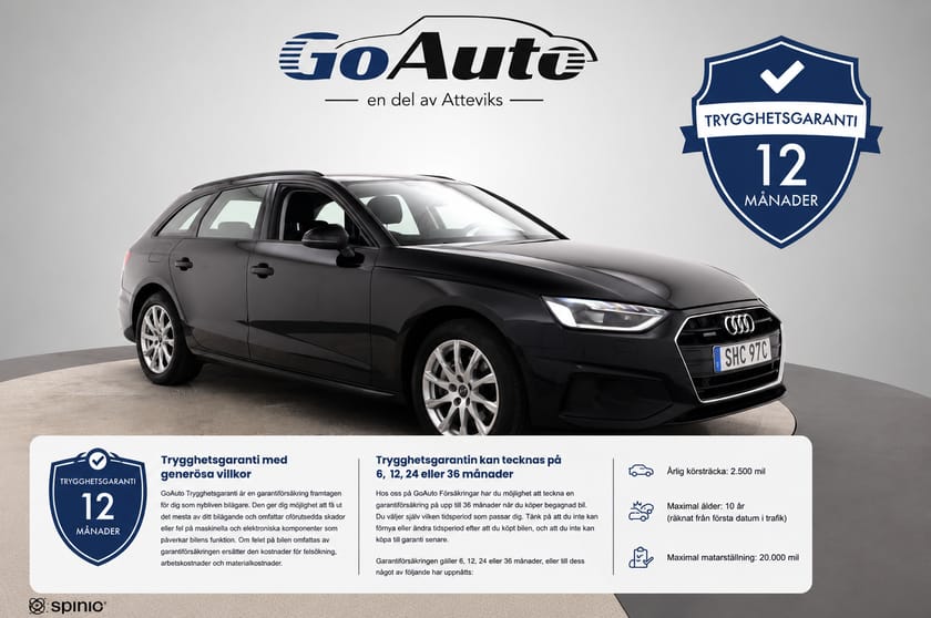 Bild 1 av Audi A4 Avant 40 TDI quattro Proline 204 hk S tronic Drag Värmare