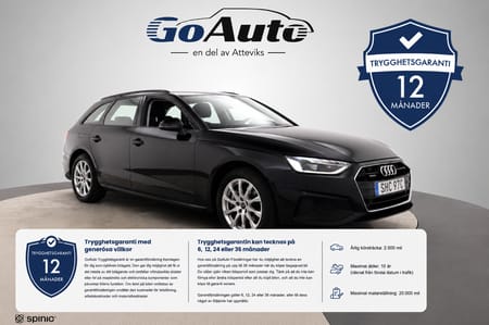Audi A4 Avant 40 TDI quattro Proline 204 hk S tronic Drag Värmare