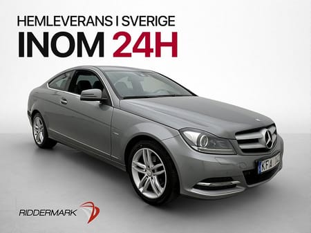 Mercedes-Benz C 180 Coupé BE 156hk Navi Läder P-sensorer