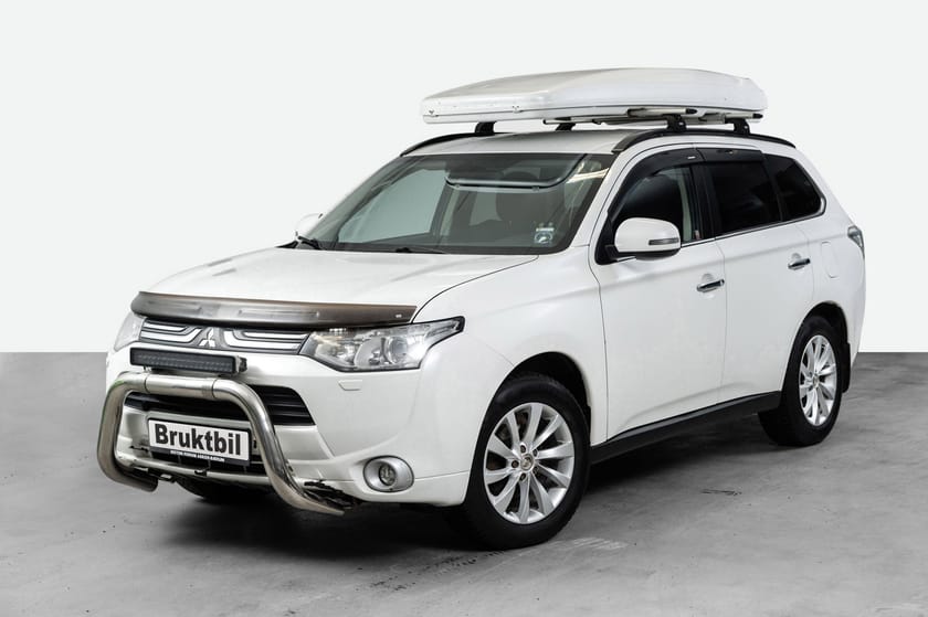 Bilde 1 av Mitsubishi Outlander 4x4 manuell/Skiboks/LEDbar/Kufanger/Rep. objekt/delebil