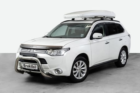 Mitsubishi Outlander 4x4 manuell/Skiboks/LEDbar/Kufanger/Rep. objekt/delebil