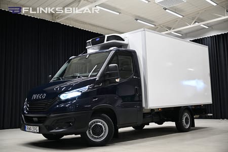 Iveco Daily 35-140 Chassi Cab 136HK Automat|Volymskåp|Kylbil|Lågmil|Leasbar|SeUtr!