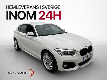 BMW 120i 120 M Sport Skinn Sensorer Bluetooth Farthållare