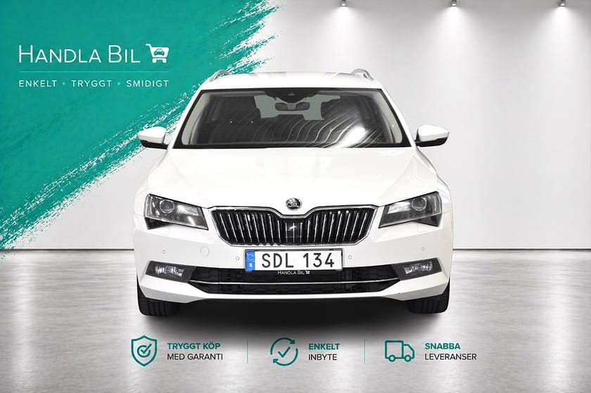 Bild 3 av Škoda Superb Kombi 2.0 TDI 4x4 Businessline Canton D-värm Navi Dragkrok