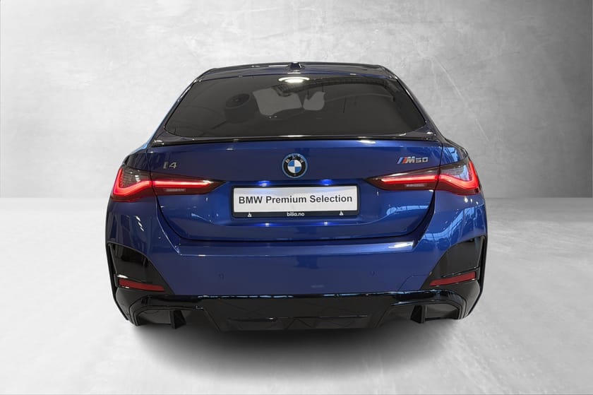 Bilde 3 av BMW i4 M50 xDrive Gran Coupé 5år/200 M-Pro M-Seter Harman 19" Skinn
