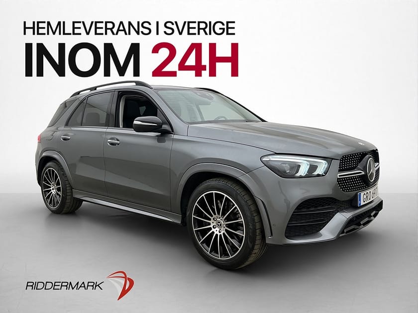 Bild 1 av Mercedes-Benz GLE 350 de 4MATIC 4M AMG Wide Pano Burmester 360°