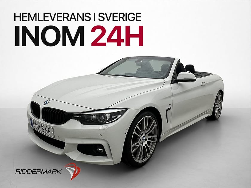 Bild 5 av BMW 420i Cabriolet 420 Convertible 184hk M Sport 360° Surround Skinn HiFi