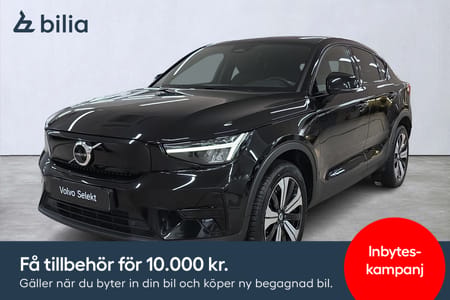Volvo C40 Recharge Single Motor Core Edition / Kamera / Värmepump / Sensorer fram / bak / Google