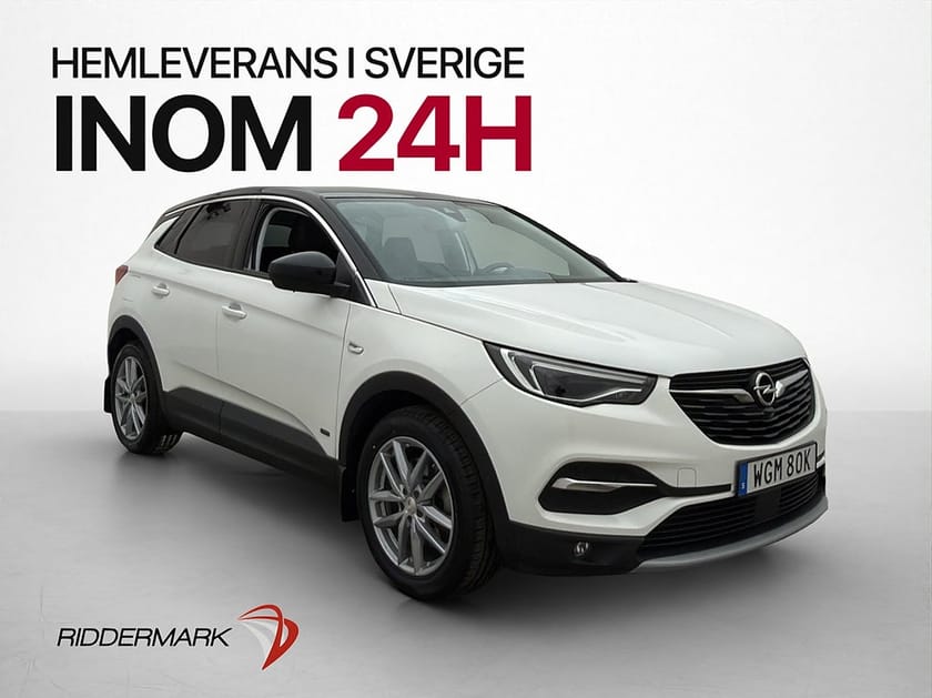Bild 1 av Opel Grandland Hybrid4 300 AWD 300hk Ultimate Värmare 360° Drag