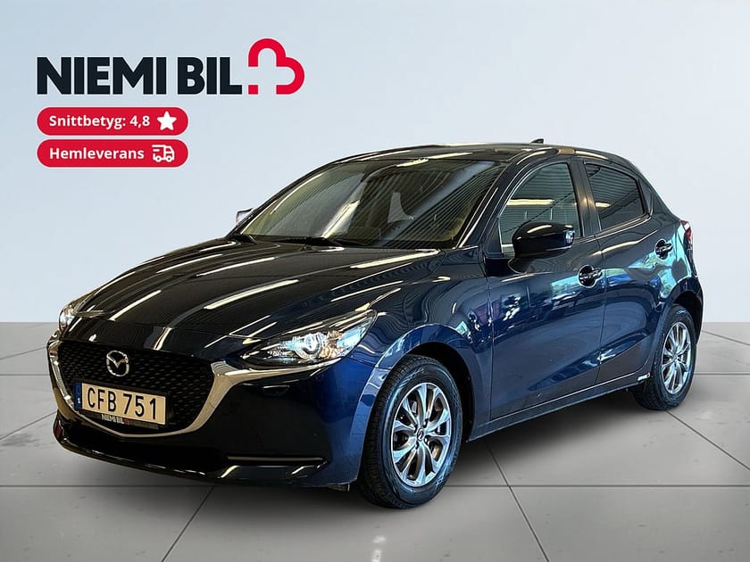 Bild 1 av Mazda 2 1.5 SKYACTIV-G/MoK/S&V-Däck/B-kamera/Kedja/Låg-skatt